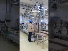 mesin penimbangan dan pengepakan susu bubuk