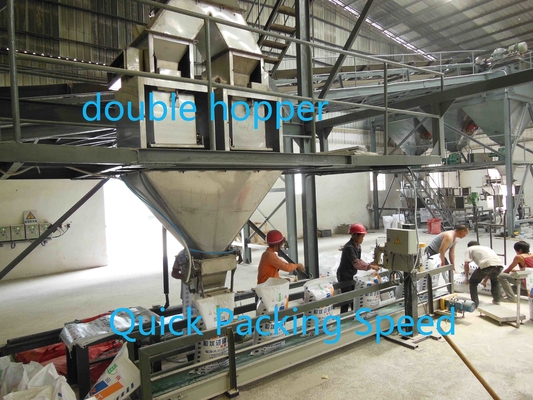 Seed Grain Rice Granules Bagging Machine Semi Automatic Pellet Bag Weighing