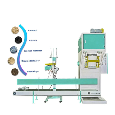 Compost packing machine organic fertilizer weighing filling and bagging machine
