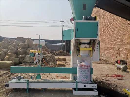 Compost packing machine organic fertilizer weighing filling and bagging machine