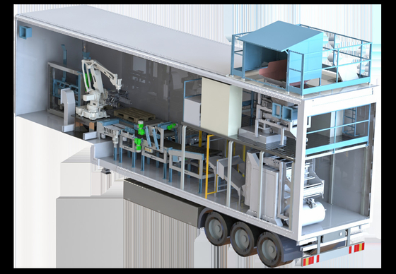 Bulk Particulate Mobile Bagging System Station Bag Filling Equipment