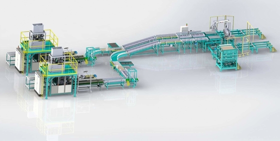 Feed Automatic Bagging And Sewing Machine Conveyor Automated Bagging Systems