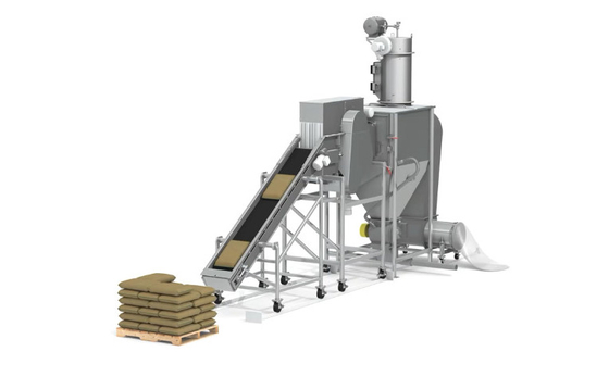 Cement Bag Slitting Machine System Automatic Big Bag Unloading Machine