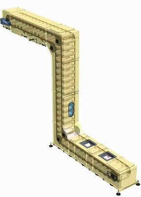Metal Stainless Steel Chain Conveyor Belt Heavy Scraper Elevator Stacking Auxiliary Equipment