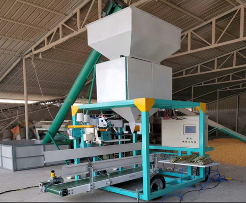 Fertilizer Sand Automatic Weighing And Bagging Machine Double Load Cel Mobile