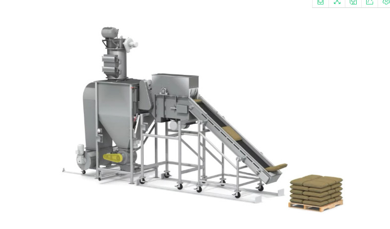 50kg Bag Slitting And Emptying Systems Cement Bag Unloading Machine