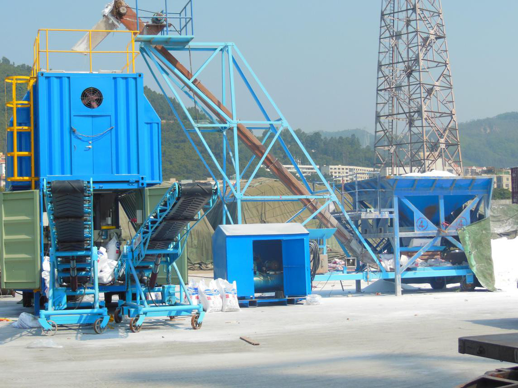 Aggregate Mobile Bagging Unit Automatic Bagging And Sealing Machine