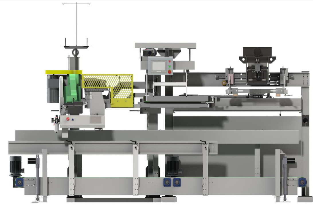 Semi Auto Bagging Machines Automatic Bag Filling And Stitching Machine Manual